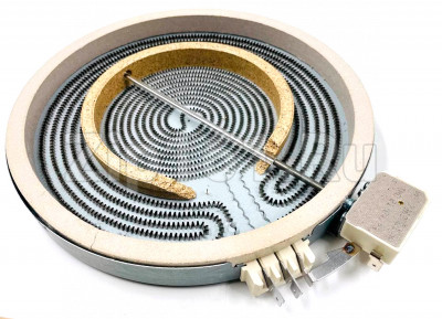 Электроконфорка для стеклокерамики 2100W/700W, O=230mm, 481231018895 (уценка)